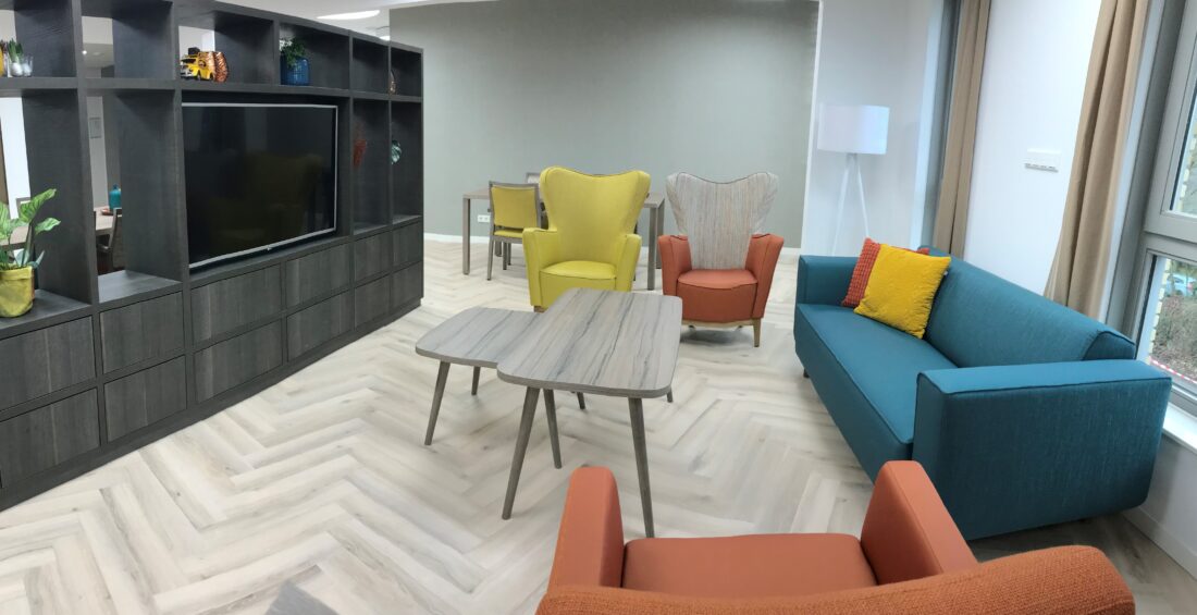 Mike Bank Salt Salontafels Jess Hoog Rodez Fauteuil Oranje