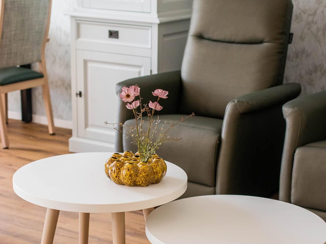 Eigen kamer bewoner zorginstelling W2 Moments interieur