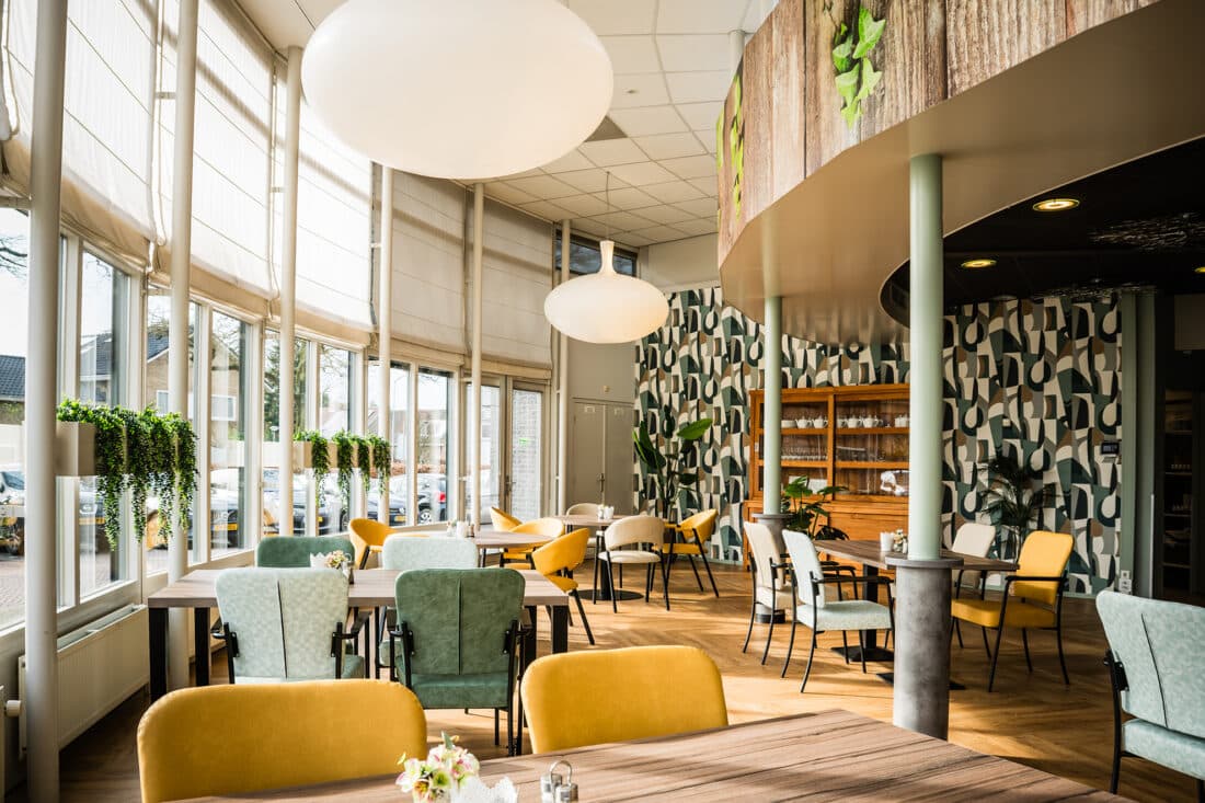 Entree zorginrichting W2 Moments project interieur