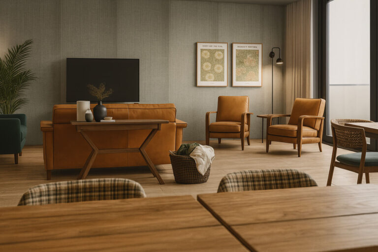 3D rendering project inrichting zorginstelling bb zorg locatie nieuwe hoeven